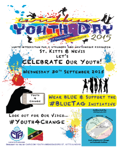 Caribbean Youth Day ST.Kitts/Nevis Edition